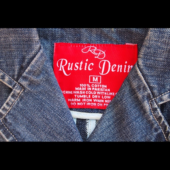 Rustic Denim Jacket - Picture 5 of 7